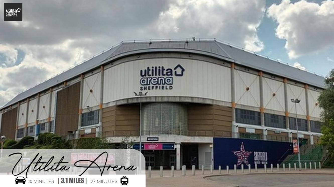 Modern 2-Beds - City Centre - Free Wi-Fi - New - Sheffield Exterior foto